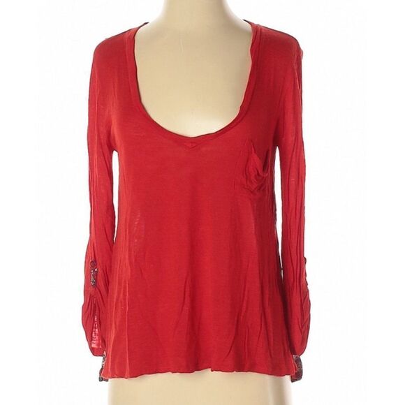 Anthropologie Porridge Whimsical Backstory Top, Size XS. - Picture 4 of 5